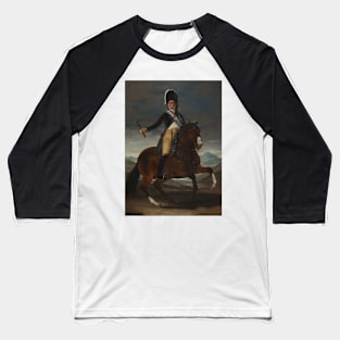 Equestrian portrait of Fernando VII by Francisco Goya Baseball T-Shirt